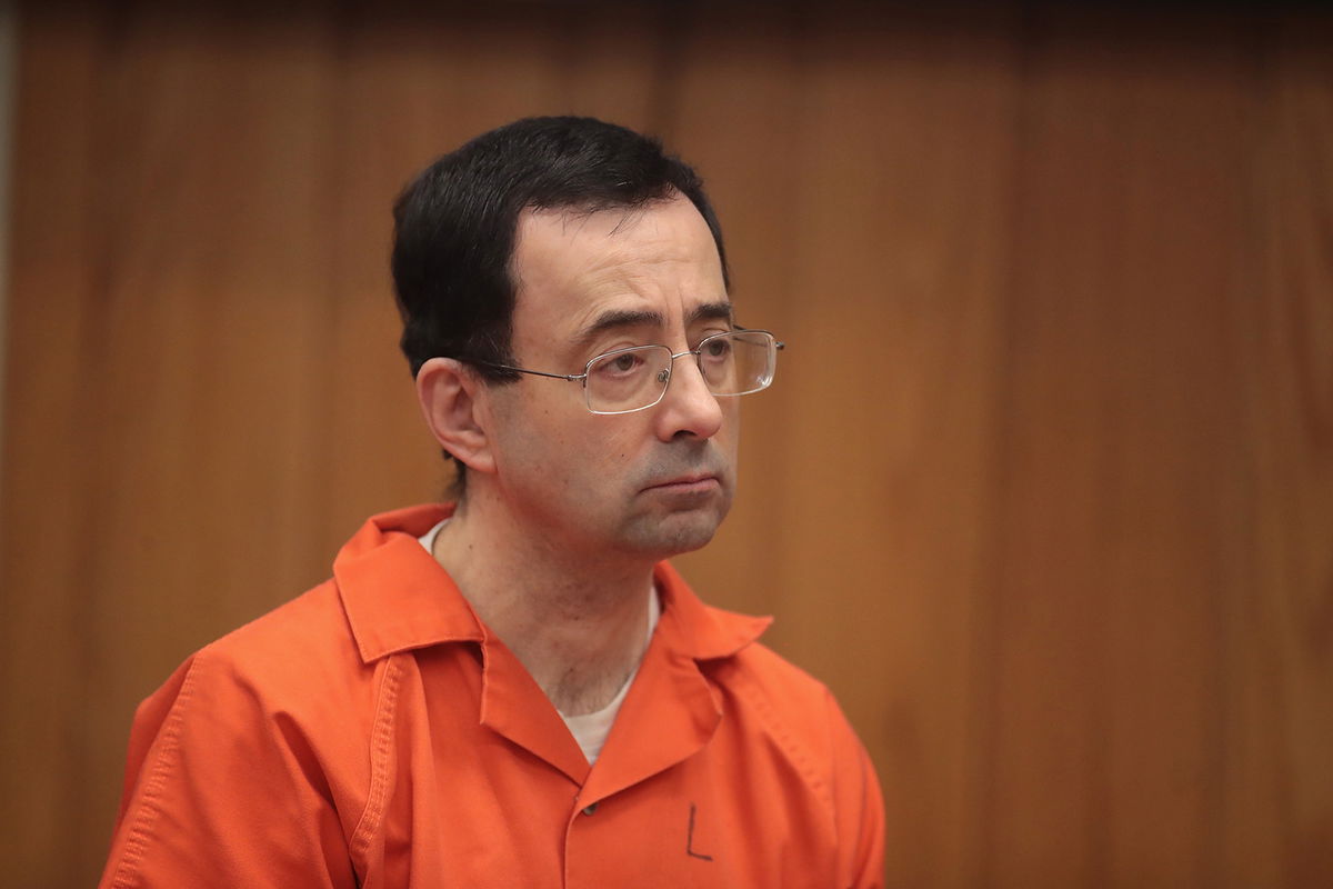  Larry Nassar during a court appearance.