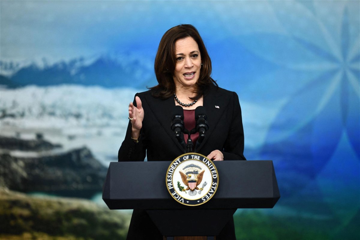 <i>Brendan Smialowski/AFP/Getty Images</i><br/>Vice President Kamala Harris told The Wall Street Journal that she and President Joe Biden haven't talked about whether the 79-year-old will run for reelection in 2024