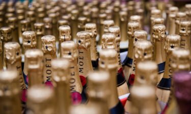 Liquor sellers say brands such as Moet & Chandon and Veuve Clicquot