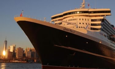 The 'Queen Mary 2' ocean liner won't return to New York after dropping off 10 Covid-19 positive passengers.