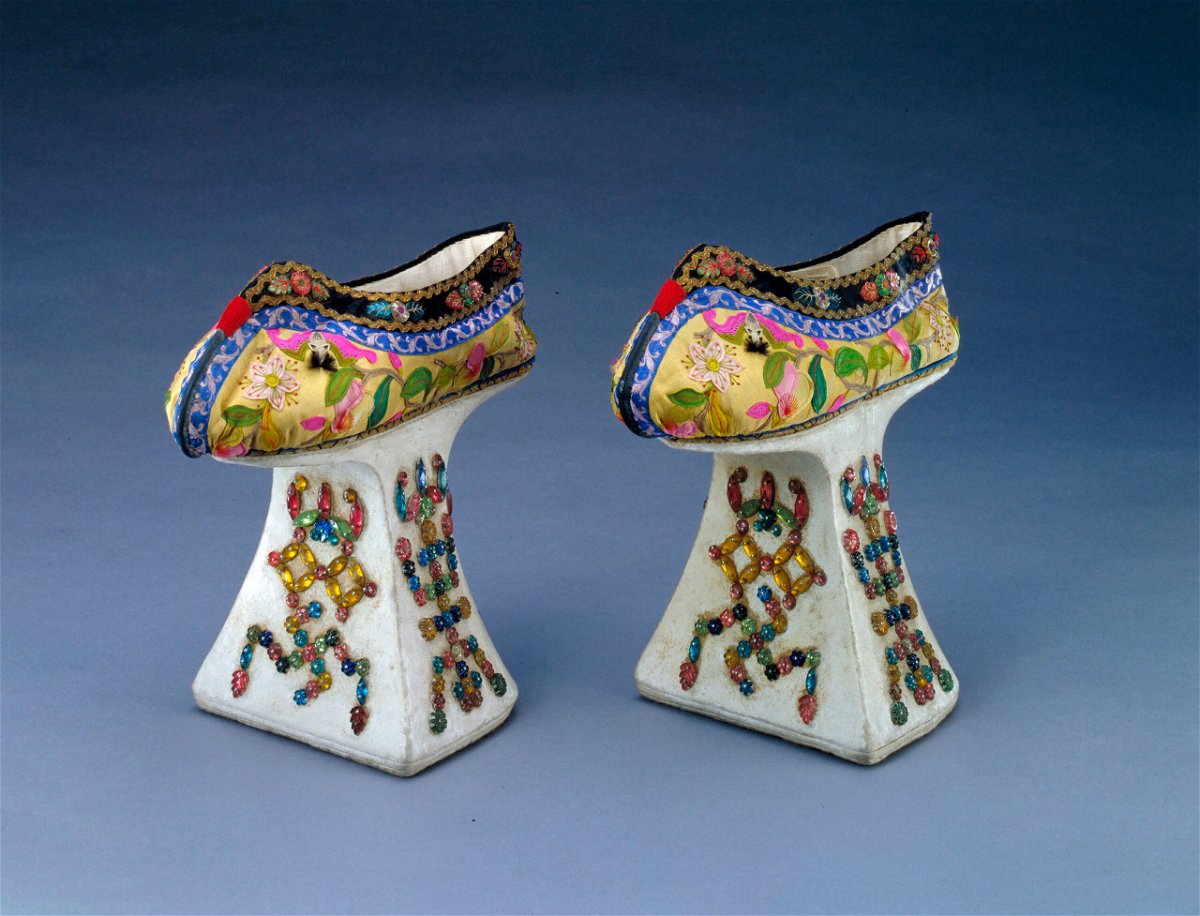 <i>VCG Wilson/Corbis/Getty Images</i><br/>Shoes from the Qianlong Emperor's court at the Imperial Palace in Beijing.