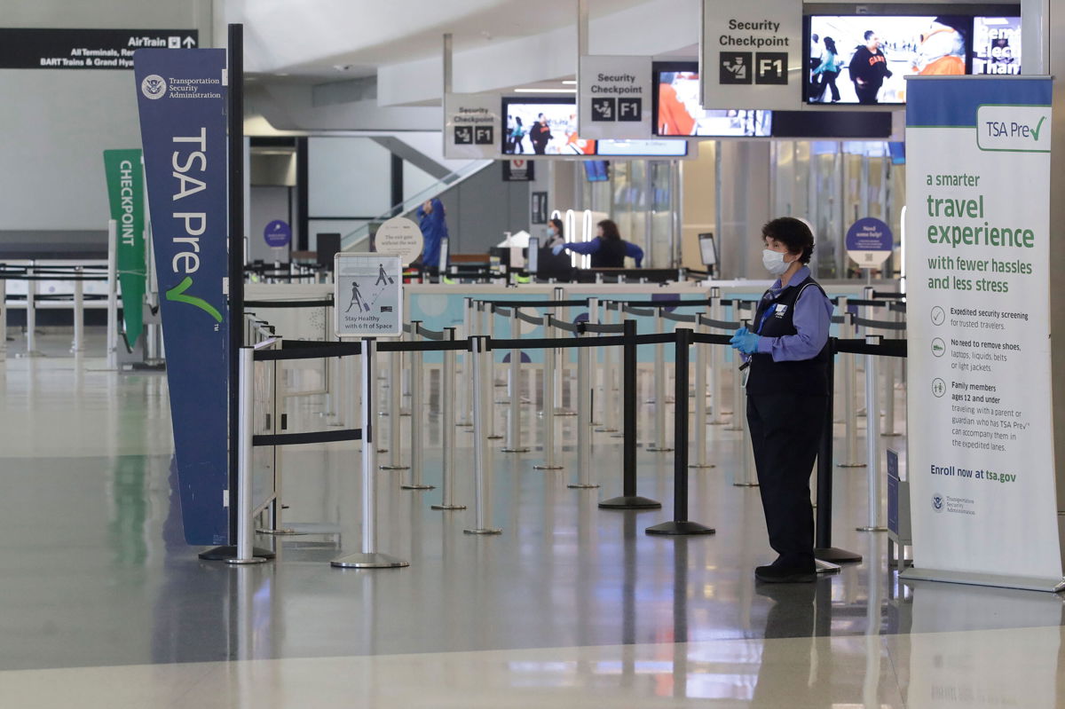 <i>Jeff Chiu/AP</i><br/>Unruly airline passengers could lose TSA PreCheck credentials. 'If you act out of line