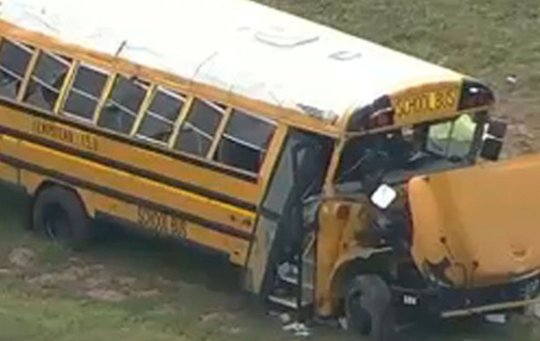 Texas school bus involved in a deadly crash.