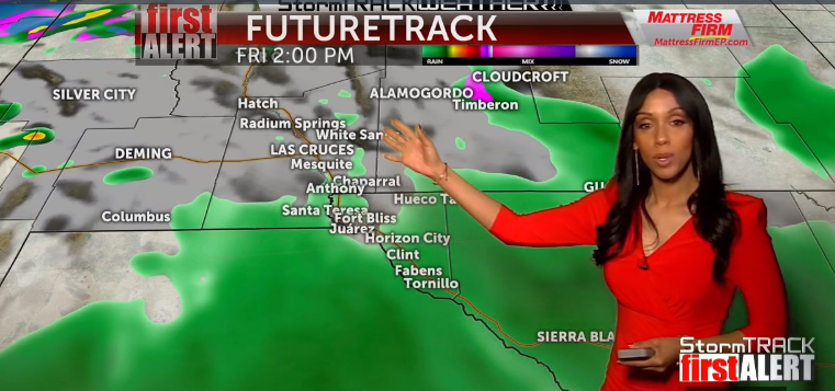 Abc 7 First Alert A Few Light Showers Thursday Storm System