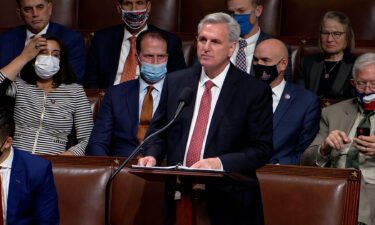 House Minority Leader Kevin McCarthy has vowed to remove three Democratic lawmakers from key committee assignments if Republicans win back the chamber in the upcoming midterm elections.