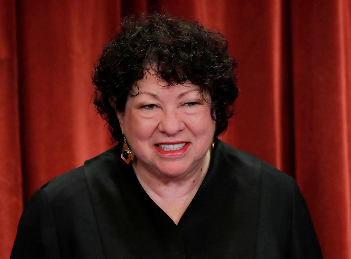 <i>Jim Young/Reuters</i><br/>Justice Sonia Sotomayor will not take the bench Friday to hear challenges to the Biden administration's vaccine and testing requirements