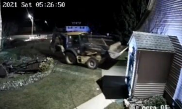 Dramatic video released by the New Jersey Office of Attorney General shows the fatal shooting of a 20-year-old man when police officers tried to stop him as he was driving a construction backhoe into cars and homes in the city of Vineland