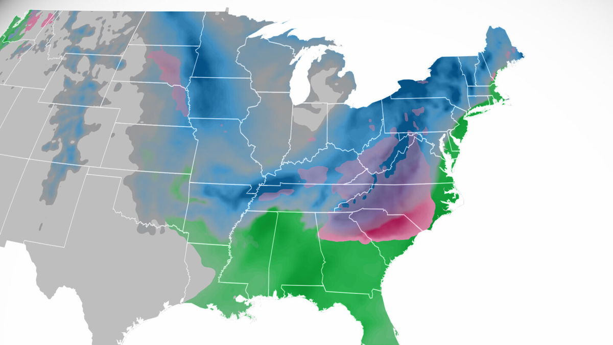 <i>CNN Weather</i><br/>The Weather Prediction Center says conditions are expected to rapidly deteriorate across parts of North Dakota tonight