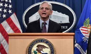 Attorney General Merrick B. Garland is giving a speech ahead of the anniversary of the Capitol attack as he is under increasing pressure from the left.