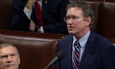 Republican Rep. Thomas Massie of Kentucky tweeted Thursday that he tested positive for Covid-19 and is not vaccinated.