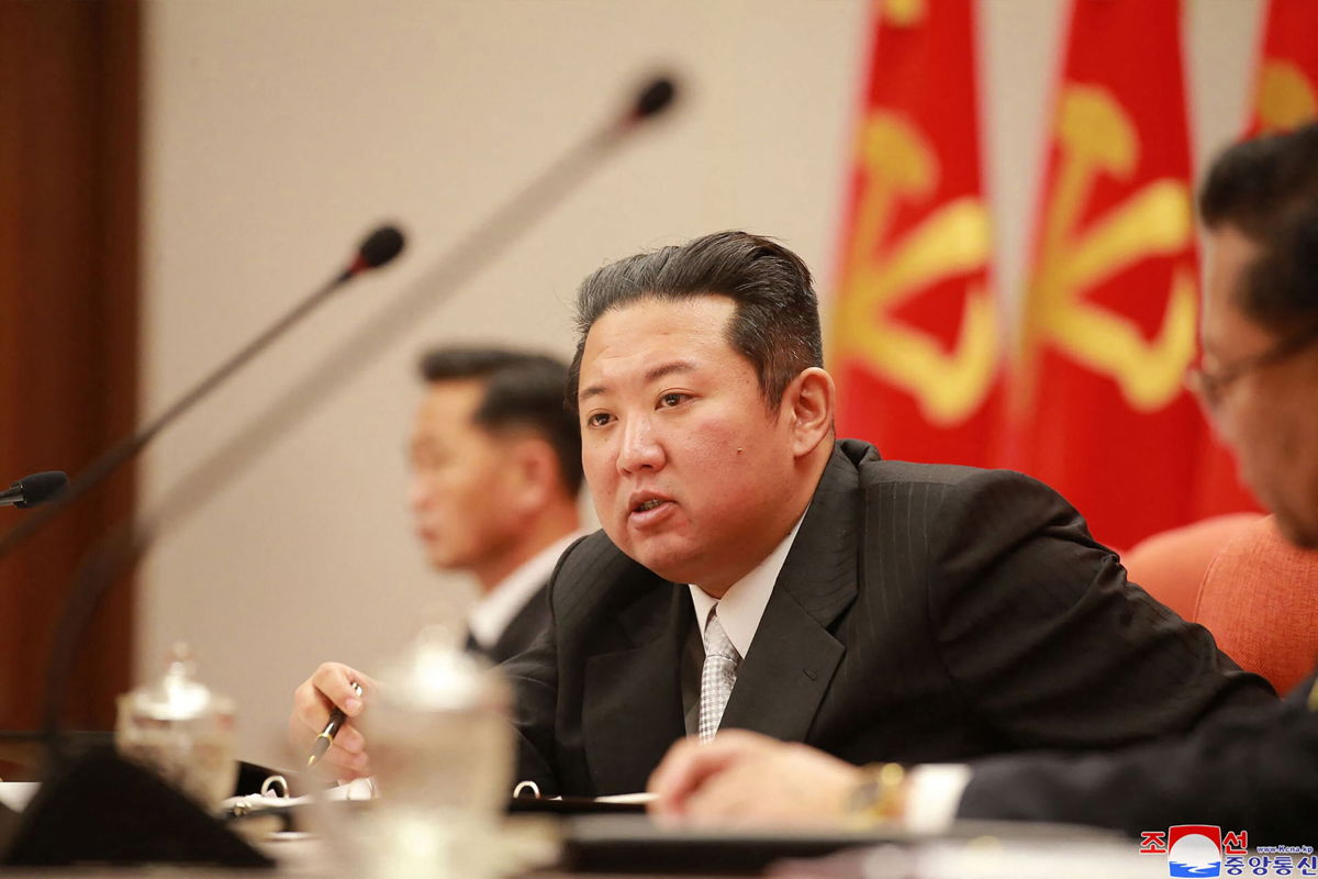 <i>STR/KCNA VIA KNS/AFP/Getty Image</i><br/>North Korean leader Kim Jong Un has again admitted there is a 