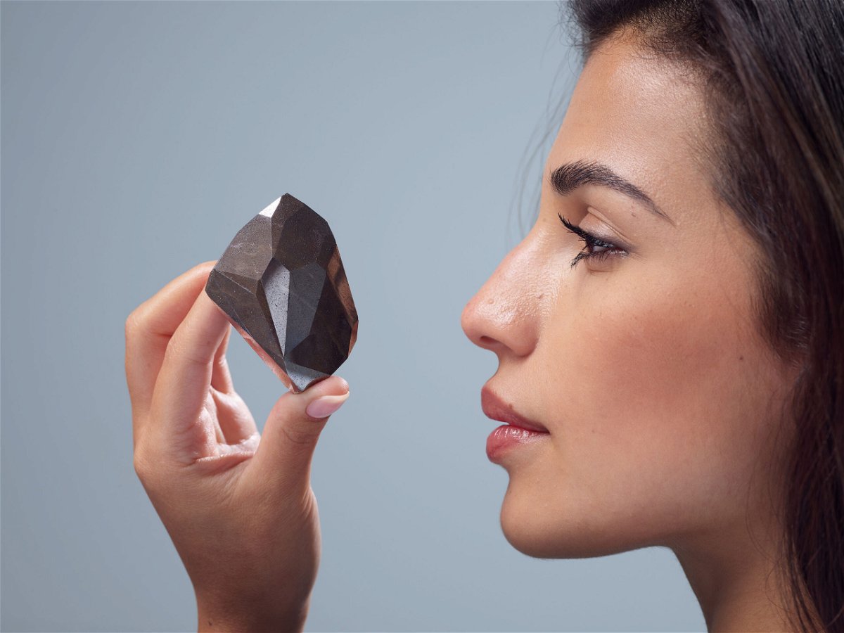 <i>Sotheby's</i><br/>The black diamond is thought to come from interstellar space.