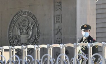 The US diplomatic mission in China has formally requested the State Department grant American diplomats "authorized departure