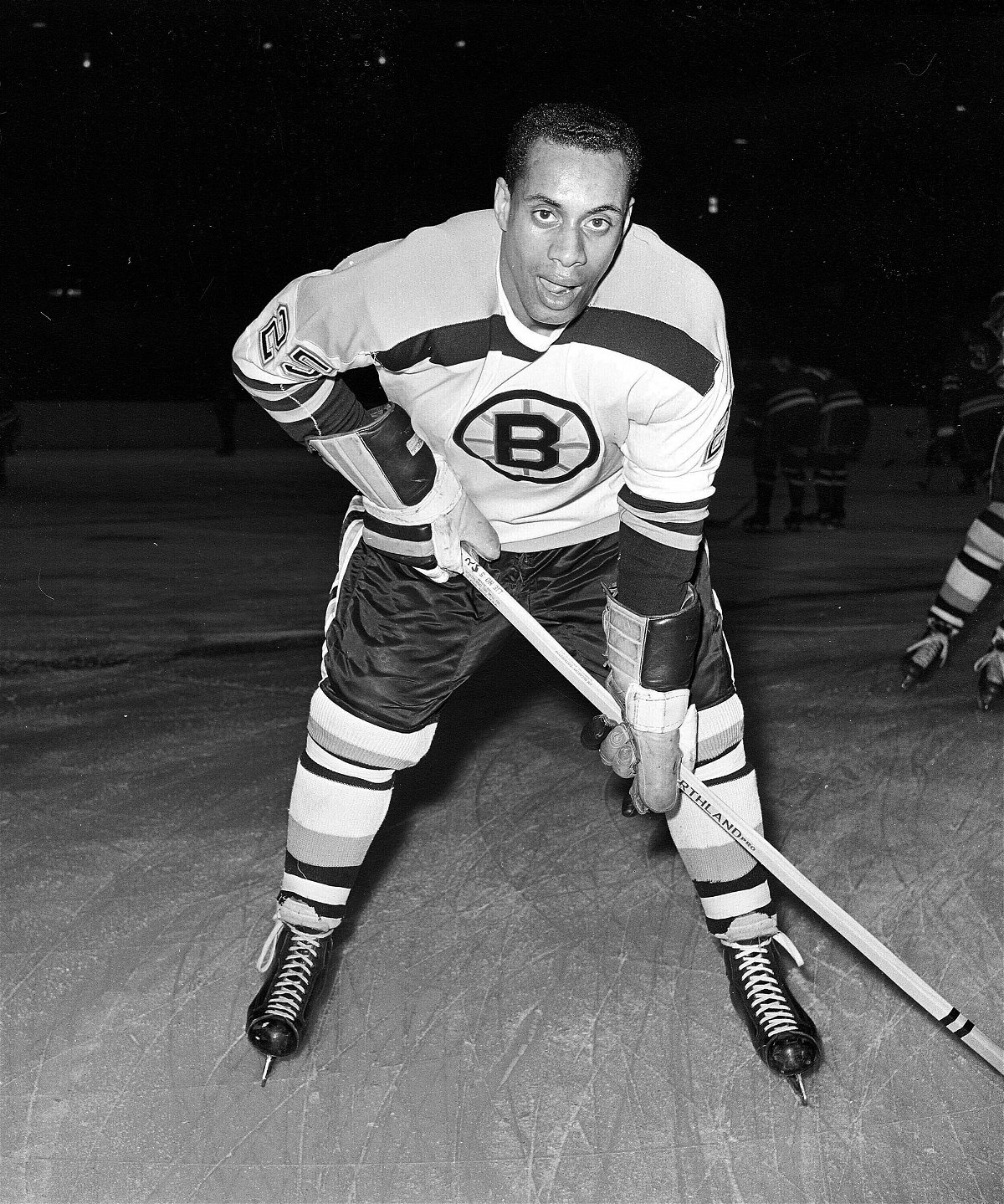 <i>AP</i><br/>The Boston Bruins are set to retire the jersey of the first Black player in the NHL