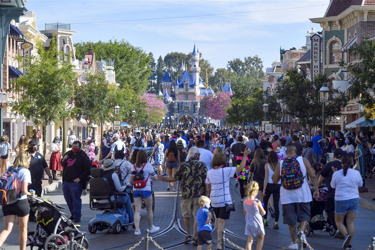 <i>Jeff Gritchen/Orange County Register/Getty Images</i><br/>Disney's stock dropped almost 15%