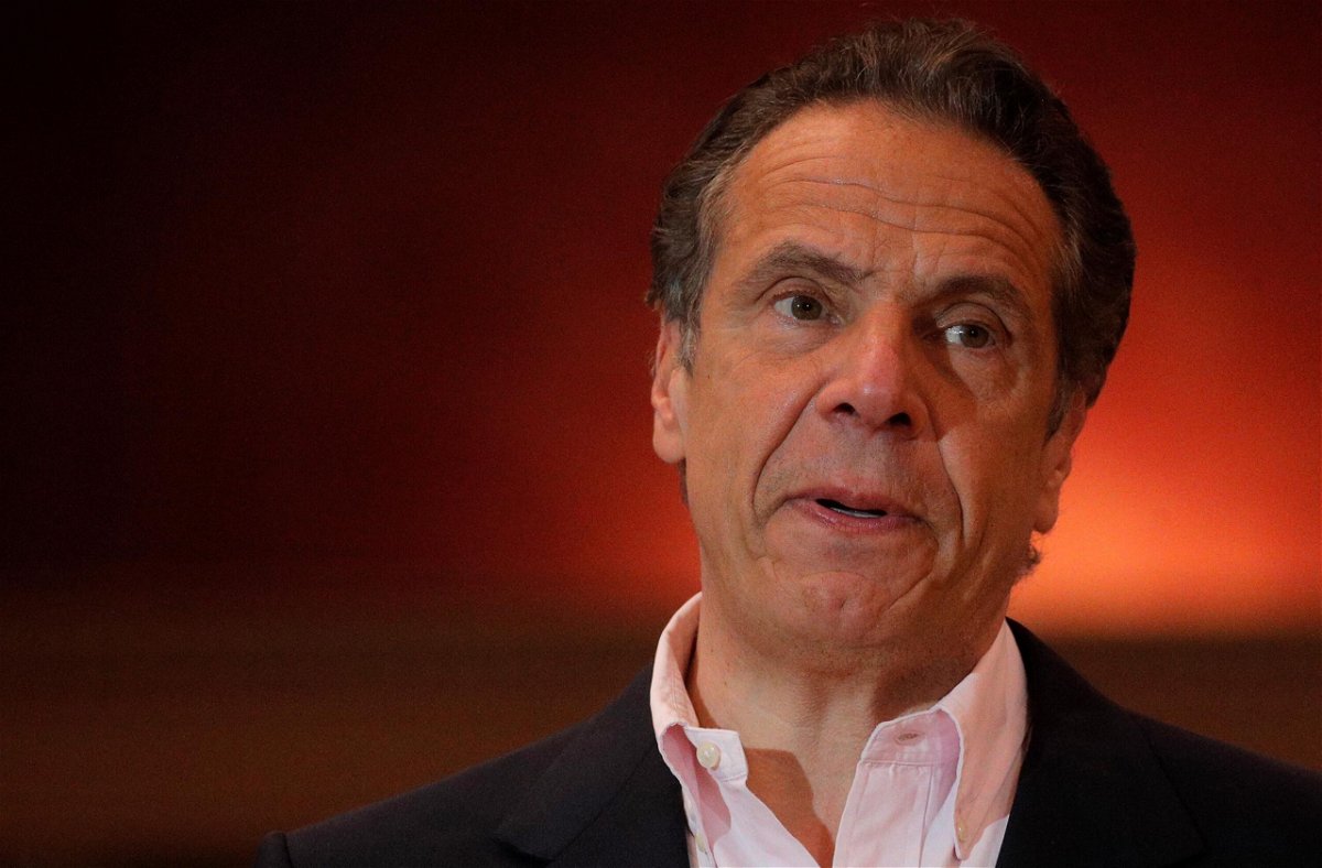 <i>Brendan McDermid/Pool/Getty Images</i><br/>Former New York Governor Andrew Cuomo appeared virtually in court in his first public appearance since stepping down as governor.