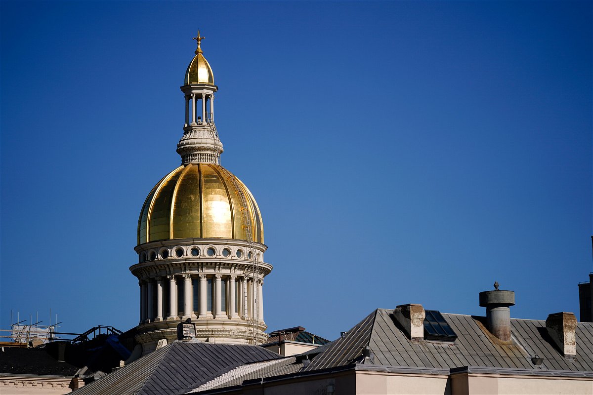 <i>Matt Rourke/AP</i><br/>New Jersey becomes the second state to require Asian American history to be taught in schools. Pictured is the New Jersey State House in Trenton on November 10