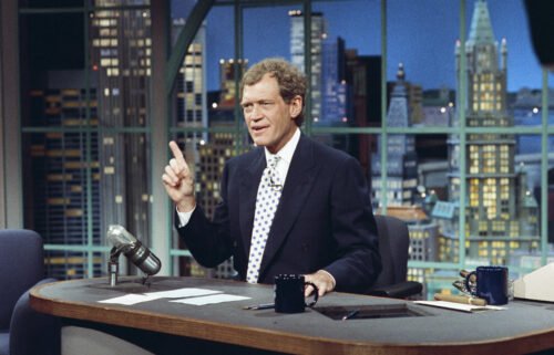 David Letterman on 'Late Night' in 1993. Letterman is scheduled to make a guest appearance for the show's anniversary.