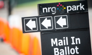 Mail in ballot sign
