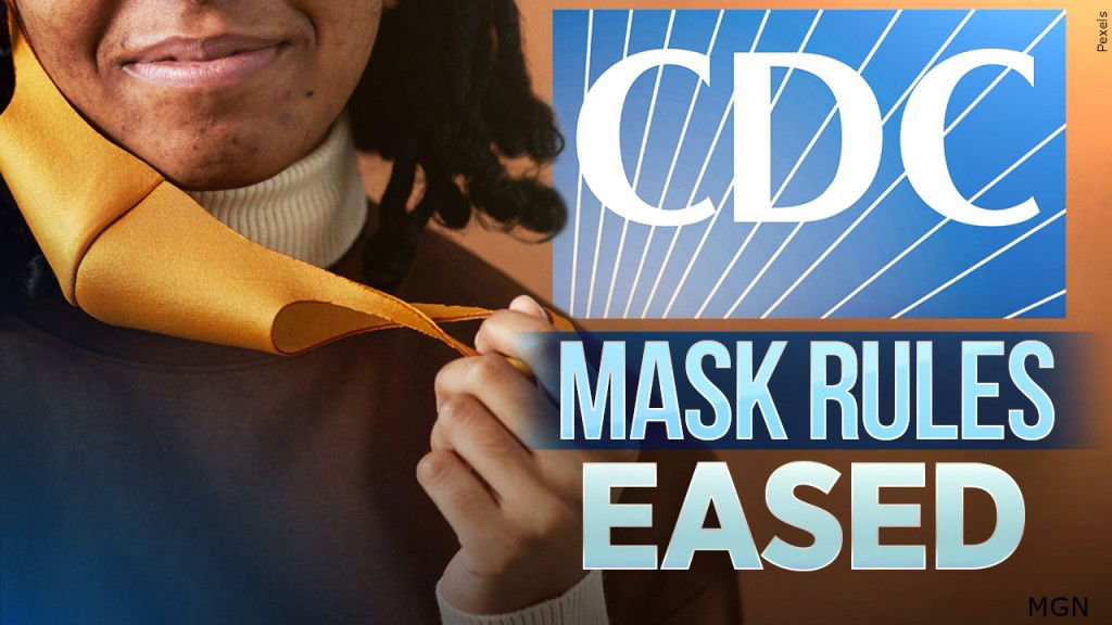 CDC mask rules eased