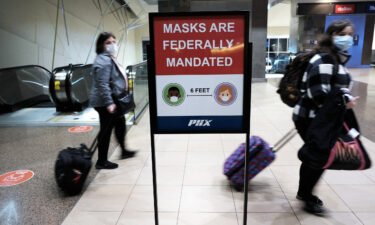 The state of Texas filed a lawsuit Wednesday seeking to overturn President Joe Biden's mask mandate for public transport.