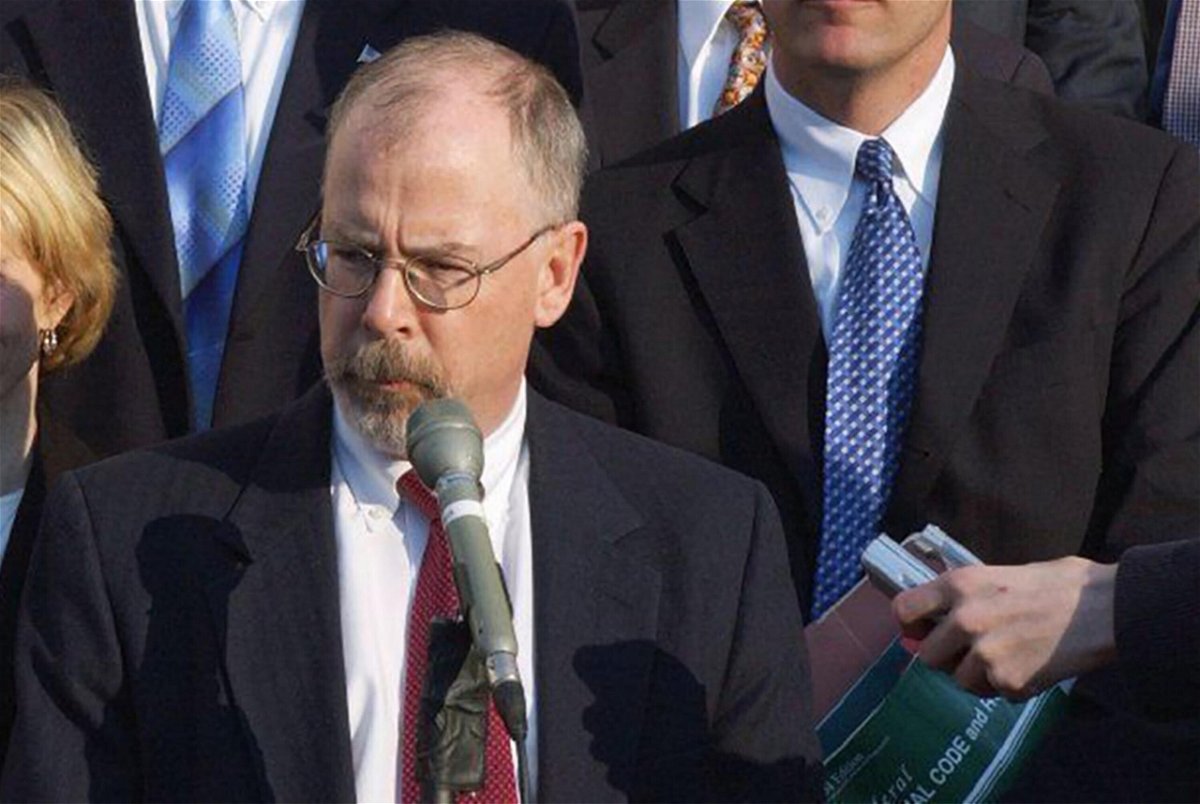 <i>Bob MacDonnell/Hartford Courant/Tribune News Service/Getty Images</i><br/>Attorney John Durham says in the filing that Michael Sussmann