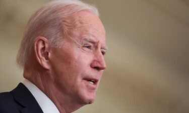 President Joe Biden condemned an "unprovoked and unjustified attack by Russian military forces" in a statement Wednesday evening following explosions in Ukraine.