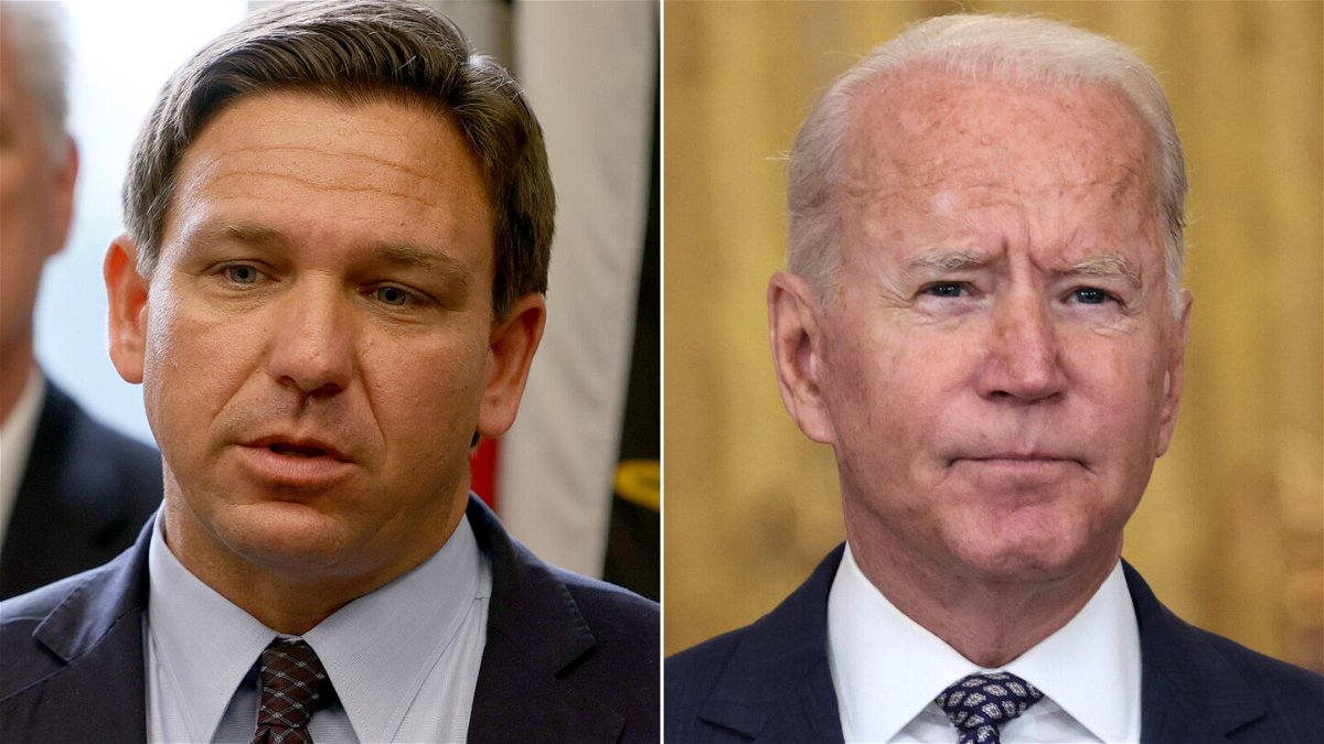 <i>Getty Images</i><br/>DeSantis' administration and the Biden administration are sparring over whether migrant children who arrive at the US-Mexico border alone should be cared for by shelters in Florida