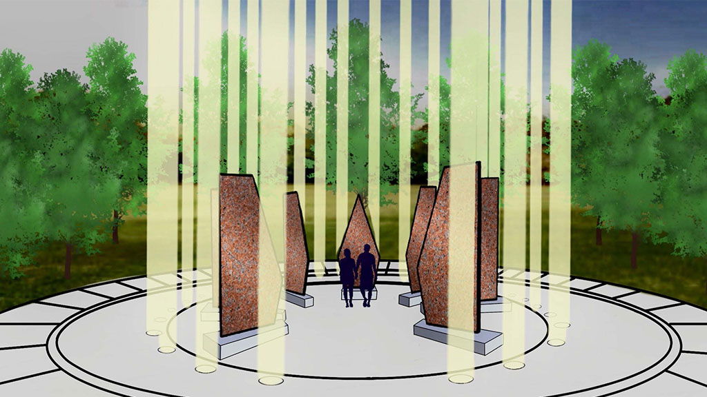 August 3rd memorial rendering.