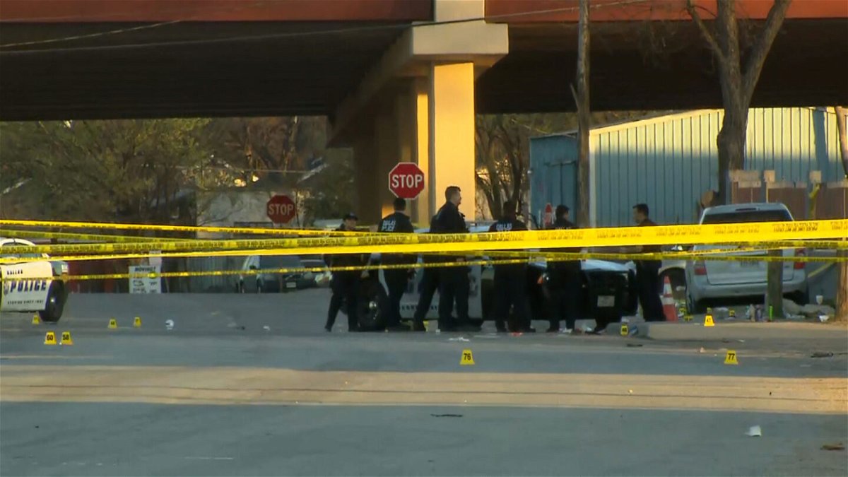 <i>KTVT</i><br/>One person was killed and multiple people were wounded in a shooting in Dallas on March 20