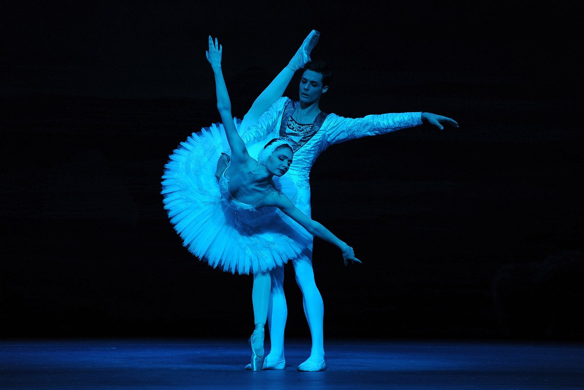 <i>Robbie Jack/Corbis Entertainment/Corbis/Getty Images</i><br/>Alyona Kovalyova as Odette/Odile and Jacopo Tissi as Prince Siegfried in The Bolshoi Ballet's production of Yuri Grigorovich's adaptation of Marius Petipa and Lev Ivanov's Swan Lake.