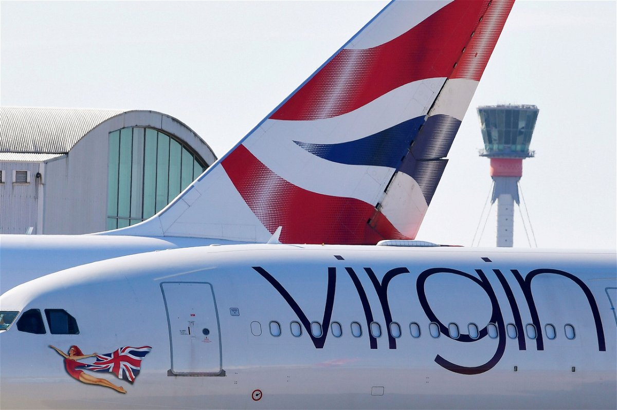 <i>Toby Melville/Reuters</i><br/>The UK-based airlines announced a change to their mask policy in a statement issued by London's Heathrow Airport