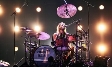 Taylor Hawkins is seen here performing during the 2021 MTV Video Music Awards in New York on September 12