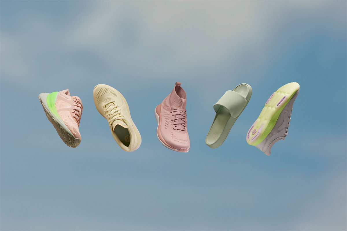<i>Jenna Saint Martin/Lululemon</i><br/>Lululemon's new footwear collection includes four shoe styles for women.