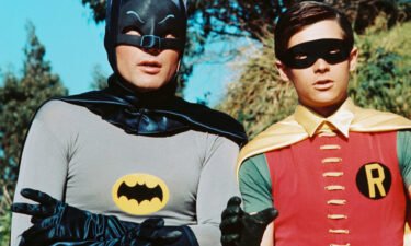 Costume materials had improved slightly by the time it was Adam West's era for the TV series "Batman" circa 1966.