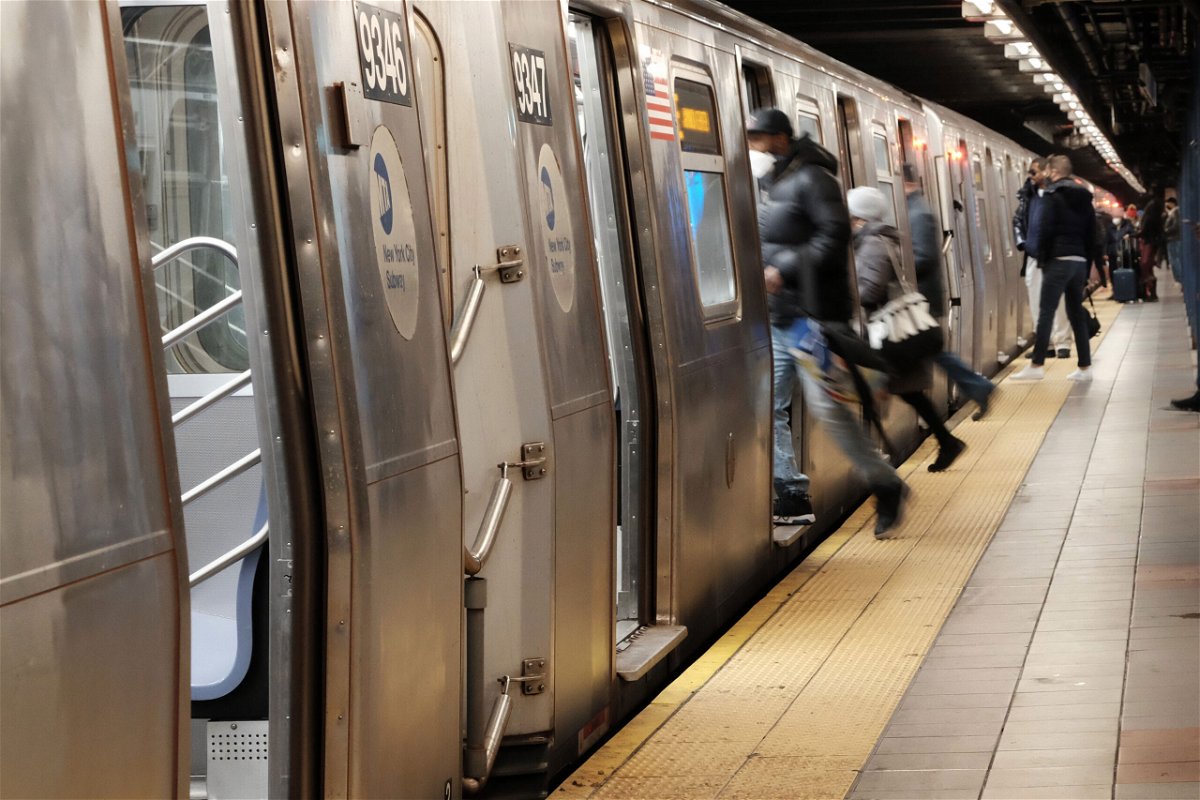 <i>Spencer Platt/Getty Images</i><br/>The New York City subway system