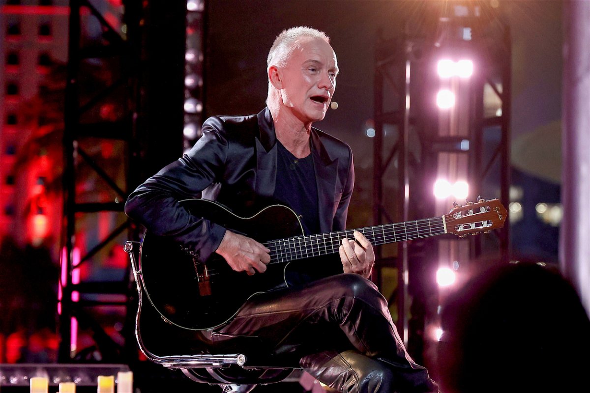 <i>John Parra/Univision/Getty Images</i><br/>Sting performs during Univision's 34th Edition Of Premio Lo Nuestro a la Música Latina at FTX Arena on February 18