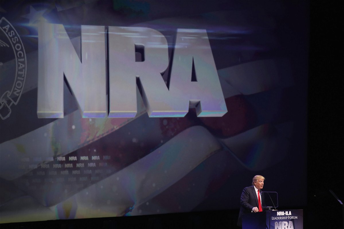 <i>Scott Olson/Getty Images</i><br/>A New York State Supreme Court justice has blocked the state attorney general's attempt to dissolve the NRA but has allowed her suit against it to move forward.