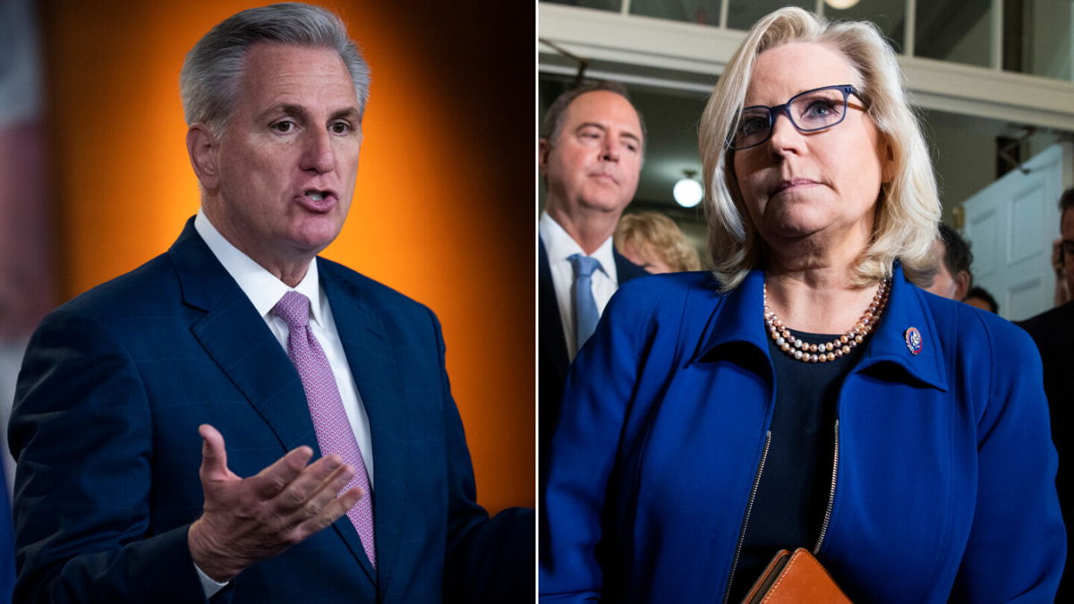 <i>Getty Images</i><br/>McCarthy endorsed Rep. Liz Cheney's primary opponent last month.