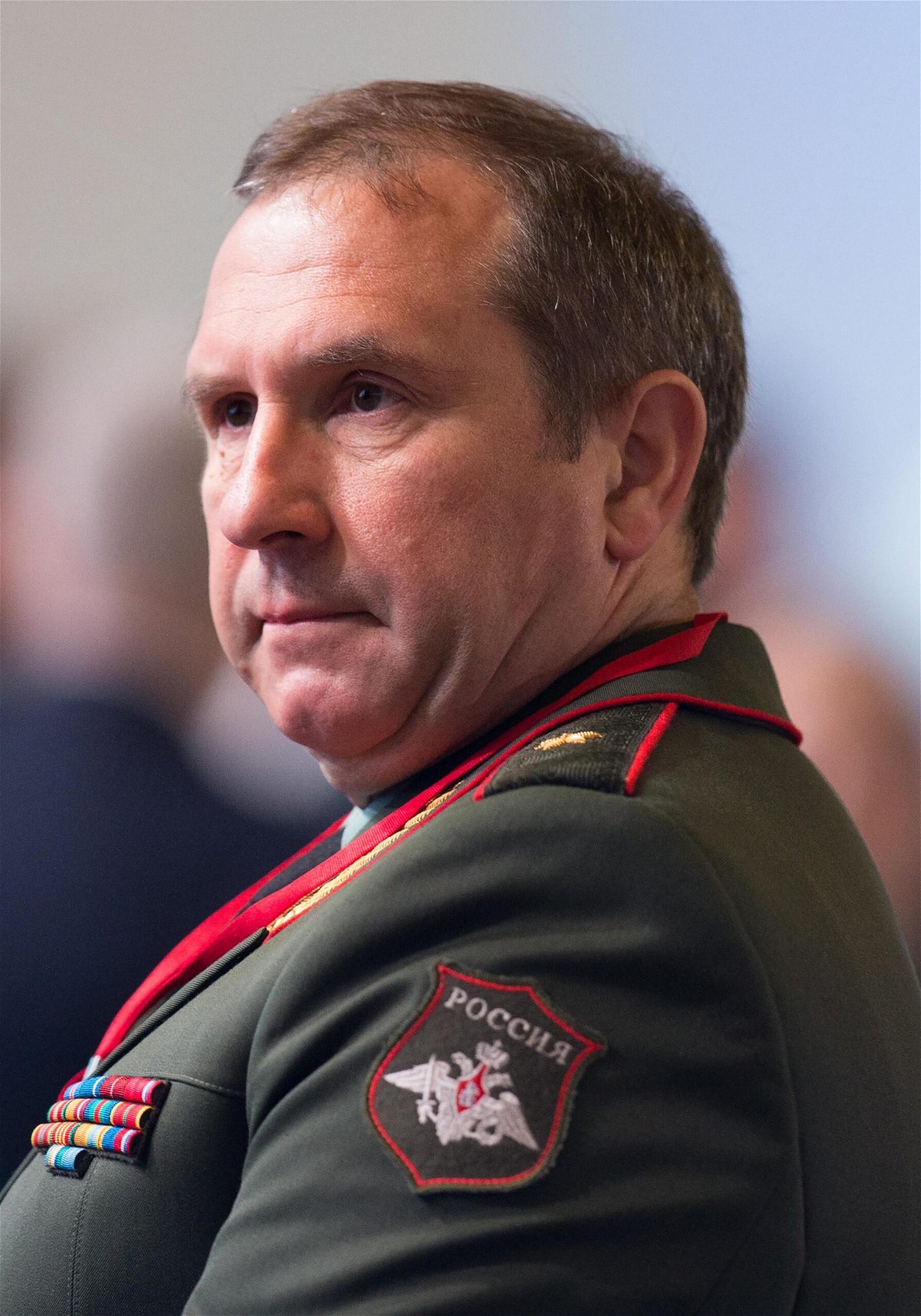 <i>Stanislav Krasilnikov/TASS/Alamy</i><br/>Major General Yevgeny Ilyin