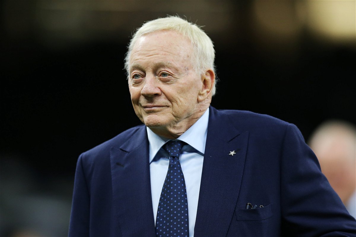 <i>Jonathan Bachman/Getty Images North America/Getty Images</i><br/>Dallas Cowboys owner Jerry Jones