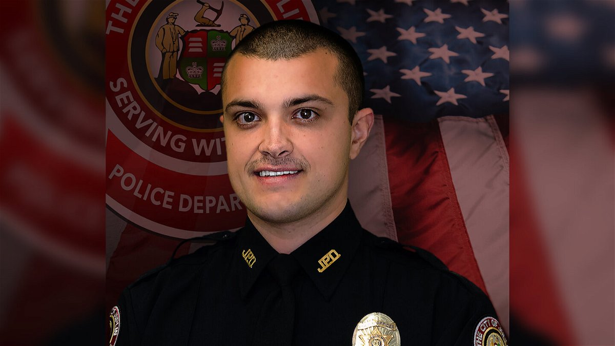 <i>Joplin Police Department</i><br/>Officer Jake Reed died Friday
