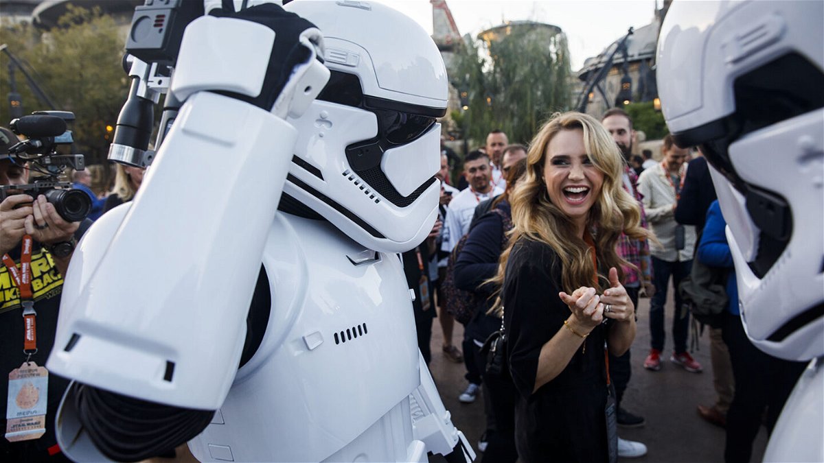 <i>Patrick T. Fallon/Bloomberg/Getty Images</i><br/>Ready to get up and close and personal with a Stormtrooper from the 