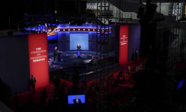 The Republican National Committee voted unanimously on Thursday to withdraw from its participation in the Commission on Presidential Debates. Joe Biden and Donald Trump are shown here  in a presidential debate hosted in Cleveland