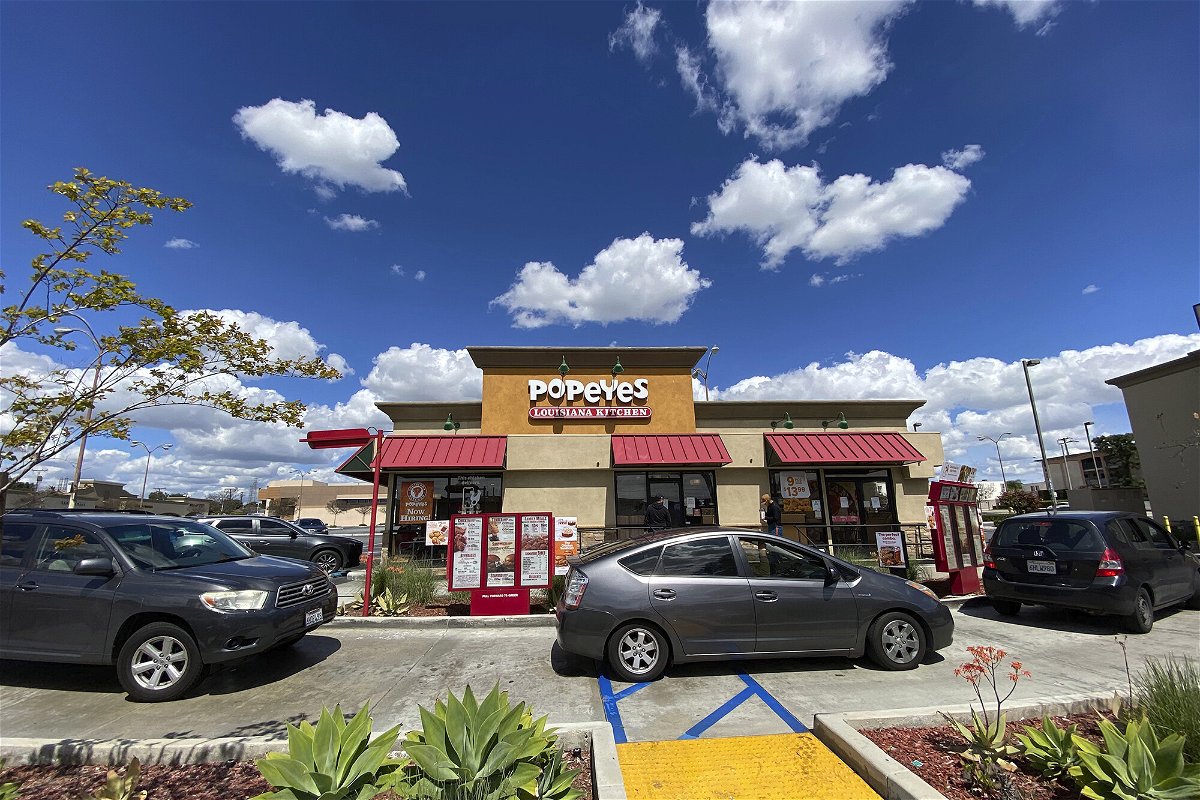 <i>Kirby Lee/AP</i><br/>Popeyes has big expansion plans for this year.