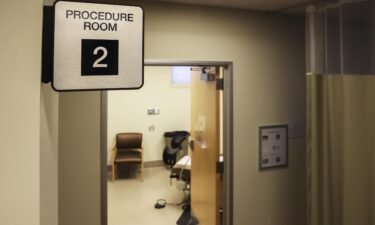 A procedure room at Planned Parenthood in Meridian