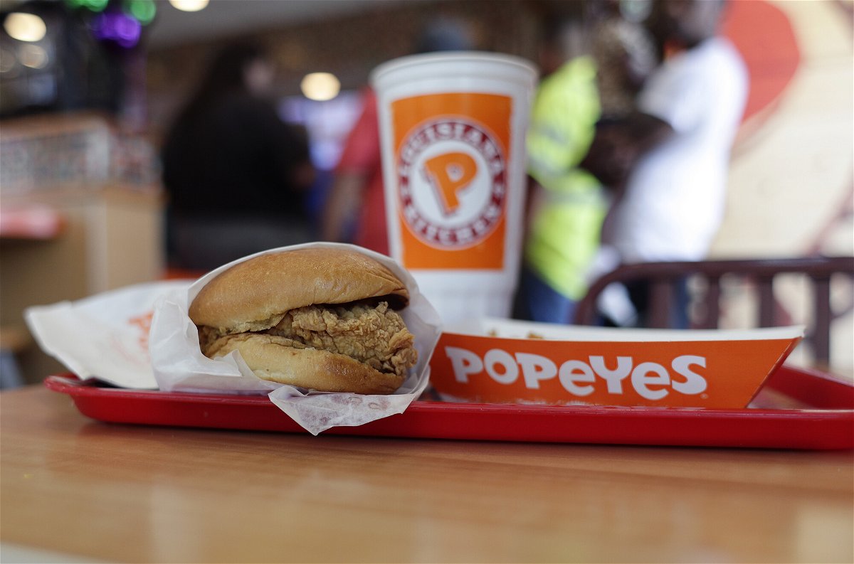 <i>Eric Gay/AP</i><br/>Popeyes is planning to open over 200 new restaurants in the United States and Canada this year.