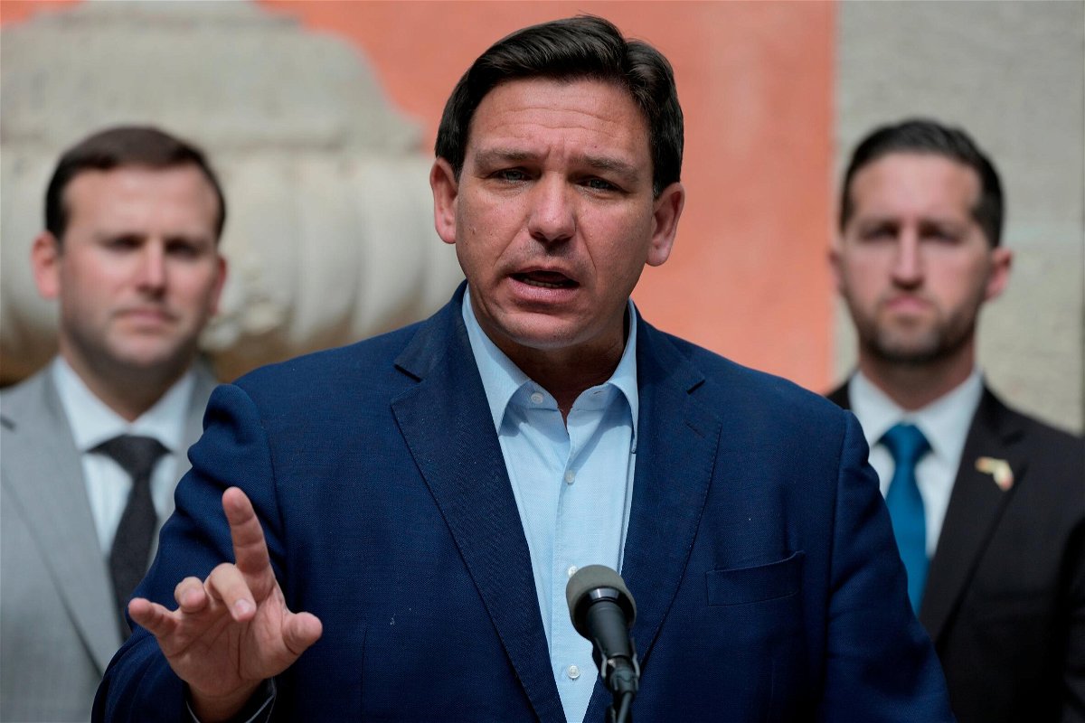 <i>Rebecca Blackwell/AP</i><br/>Florida Gov. Ron DeSantis signed into law on Thursday a Mississippi-style anti-abortion measure that bans the procedure after 15 weeks of pregnancy without exemptions for rape