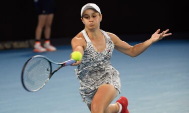 Ash Barty is a tennis grand slam title winner and played pro cricket. Now the Aussie star will feature in a leading golf event. Barty is seen playing at the Australian Open tennis championships on January 29.