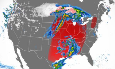 A potentially historic storm is setting up April 12 across the midsection of the United States